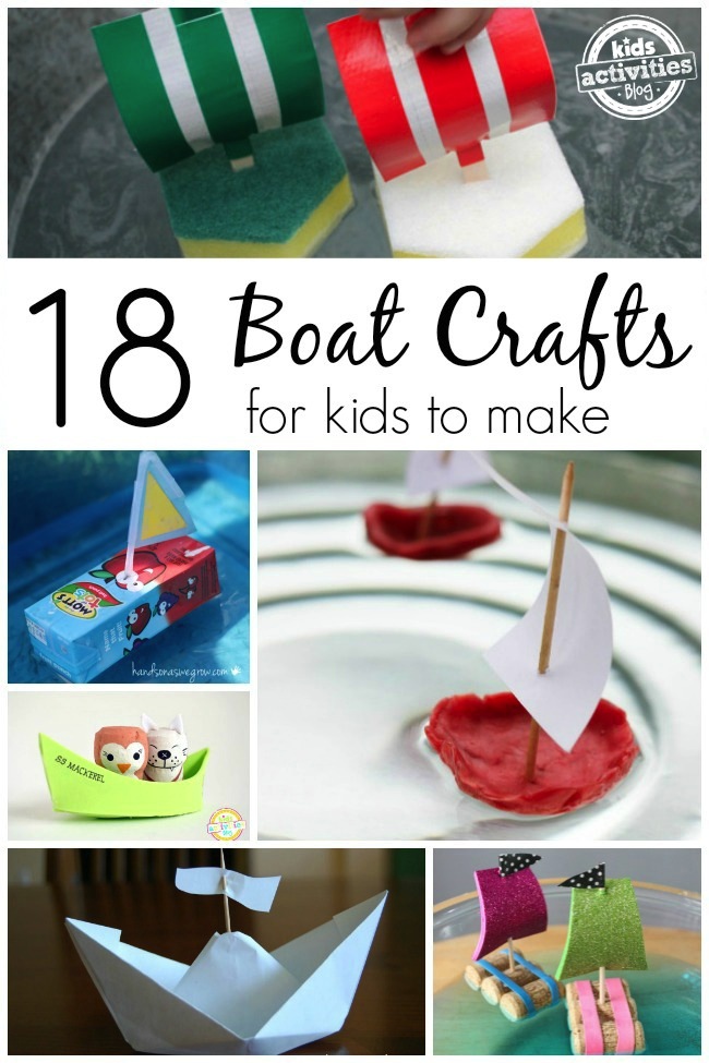 sailboat craft for kindergarten