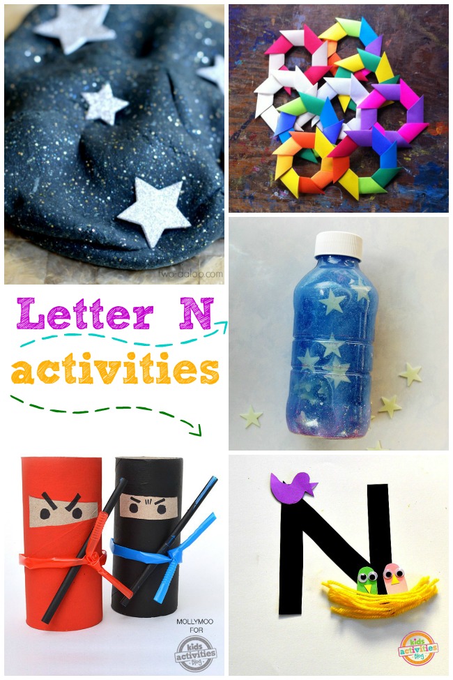 15 Letter N Crafts & Activities