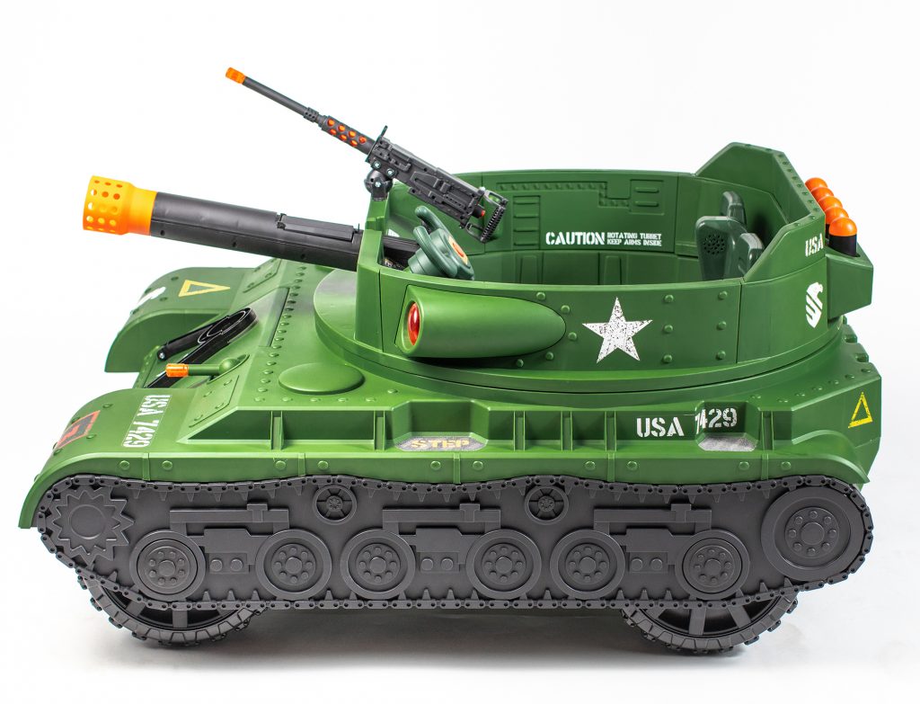 Thunder Tank Ride-on Toy