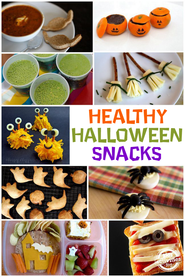 10 Super Cute Candy-Free Halloween Foods for Kids