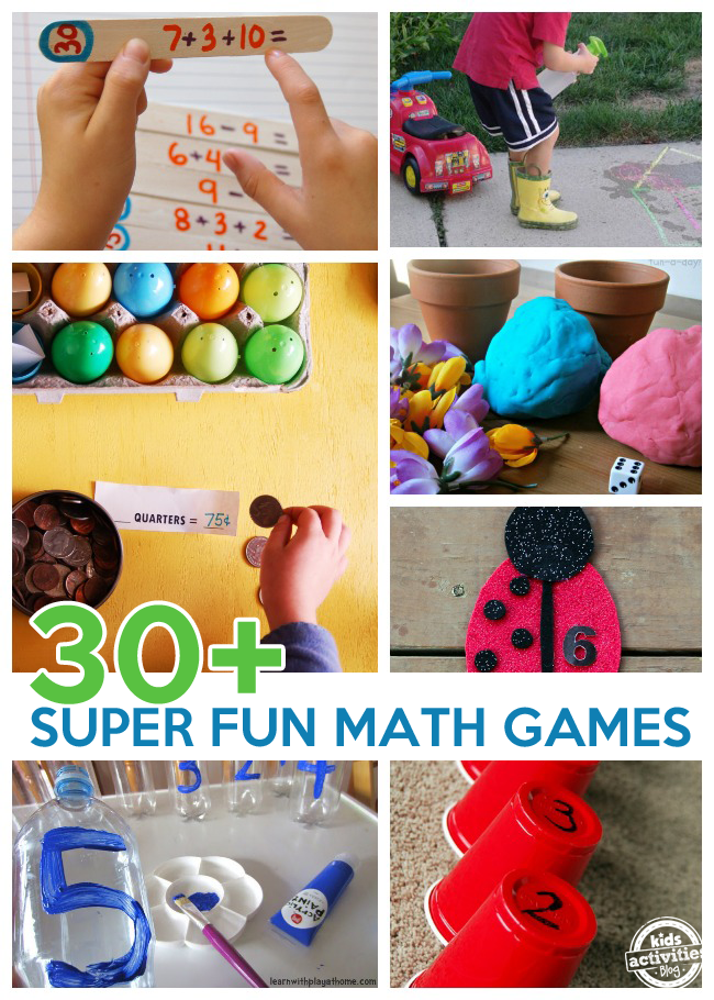 30+ Super Fun Math Games