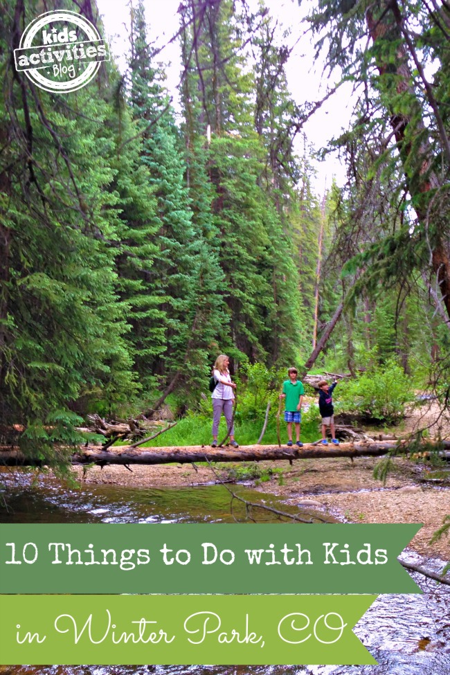 10 Things to Do with Kids in Winter Park CO from Kids Activities Blog
