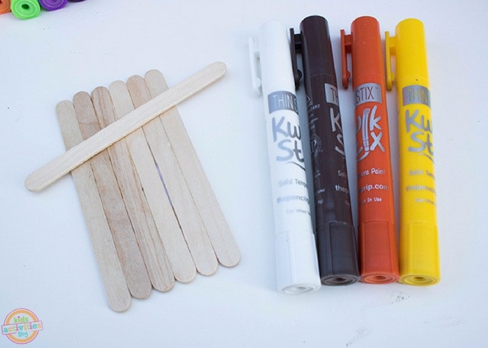 fall popsicle stick crafts supplies