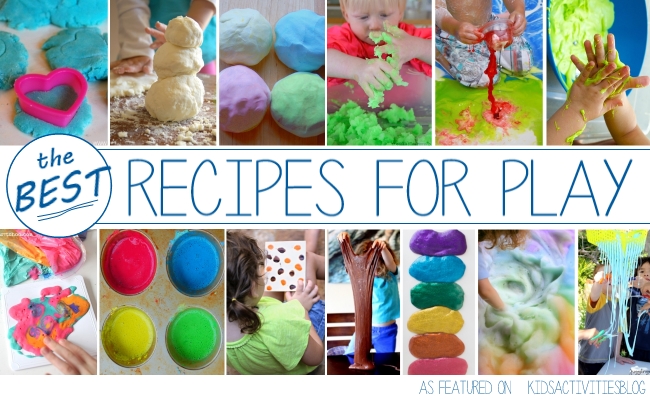 The Best Playdough recipes to play with!