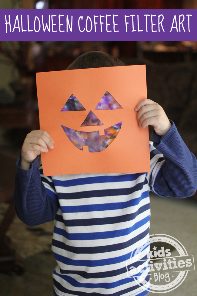 Halloween paper craft for kids