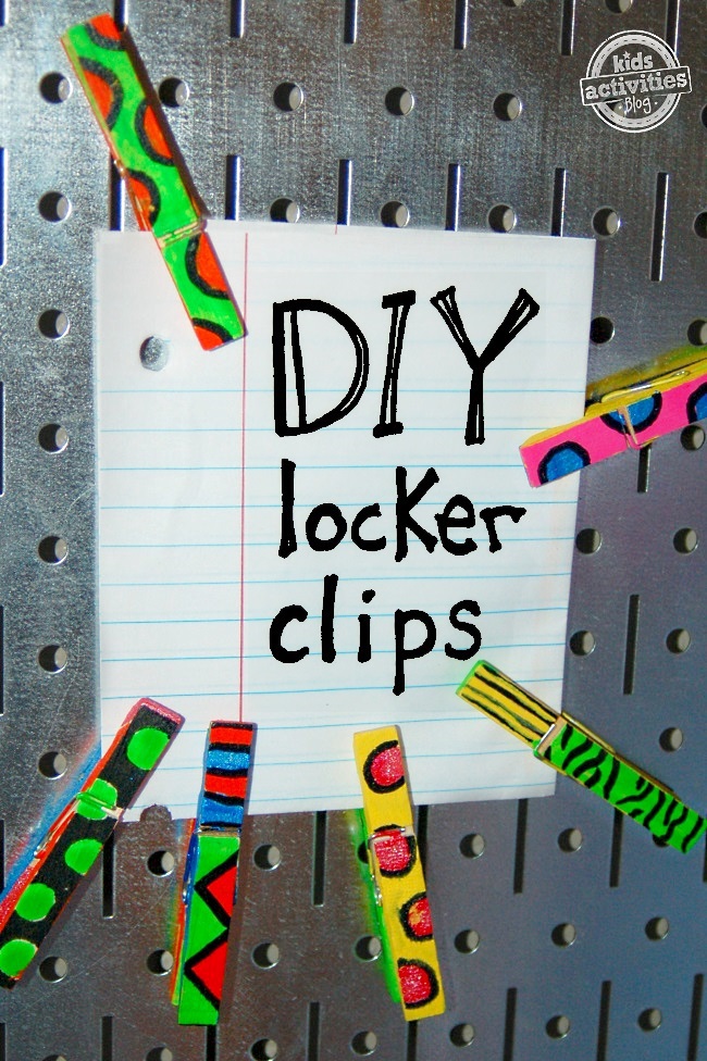 locker clips a craft for middleschool kids