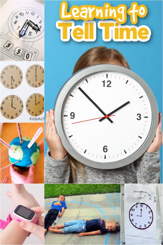 Learning to tell time with 10 telling time activities for kids - Kids Activities Blog feature