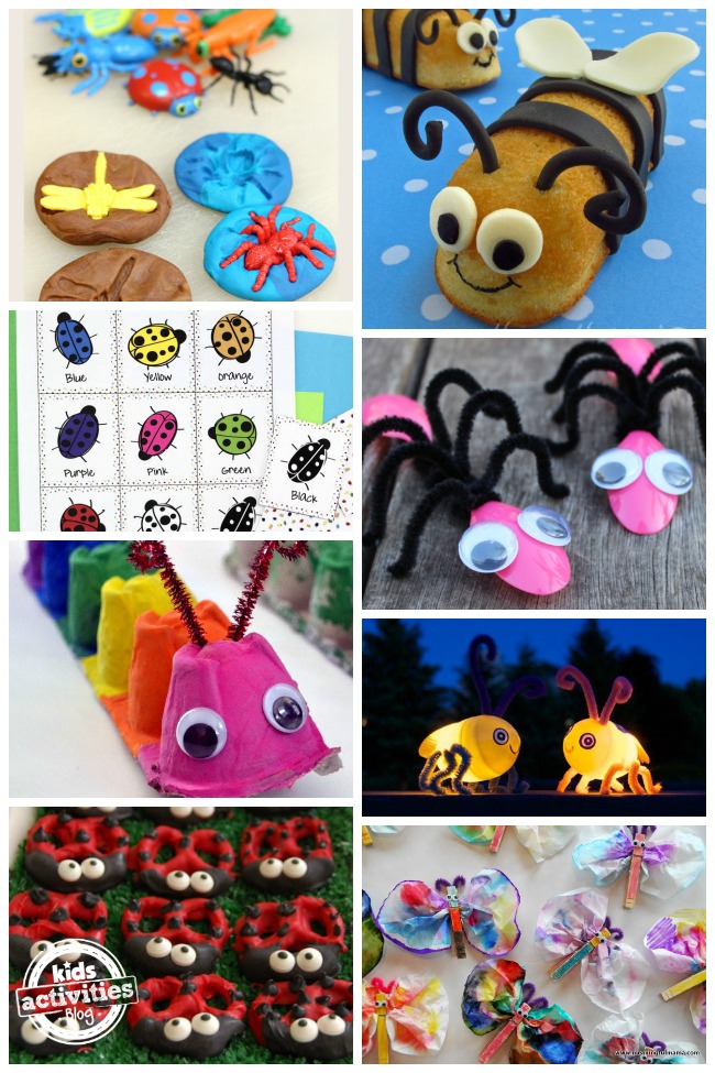 bug crafts activities snack food insect