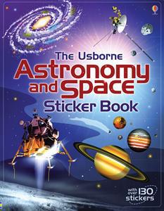 astronomy and space sticker book