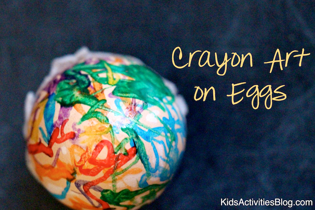 Egg Craft: Beautiful Melted Crayon {Crayon Art} for kindergarteners