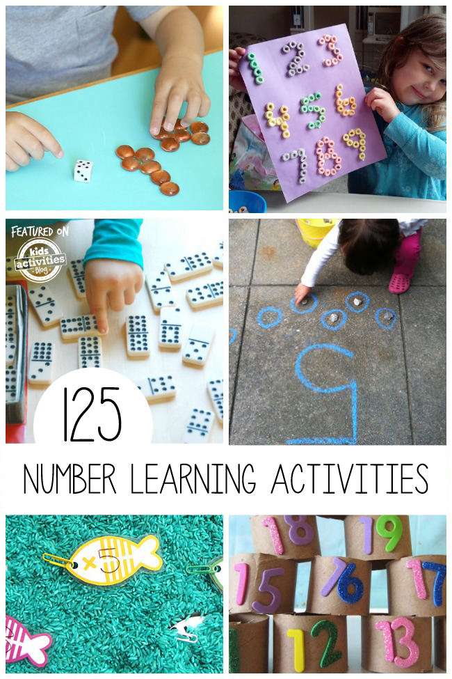125+ Activities for Learning Numbers 
