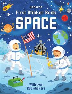 first space sticker book