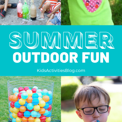 simple ways to have fun outside with kids this summer