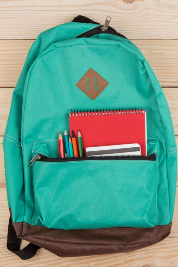back to school guide: backpack, paper, notebook, pencils