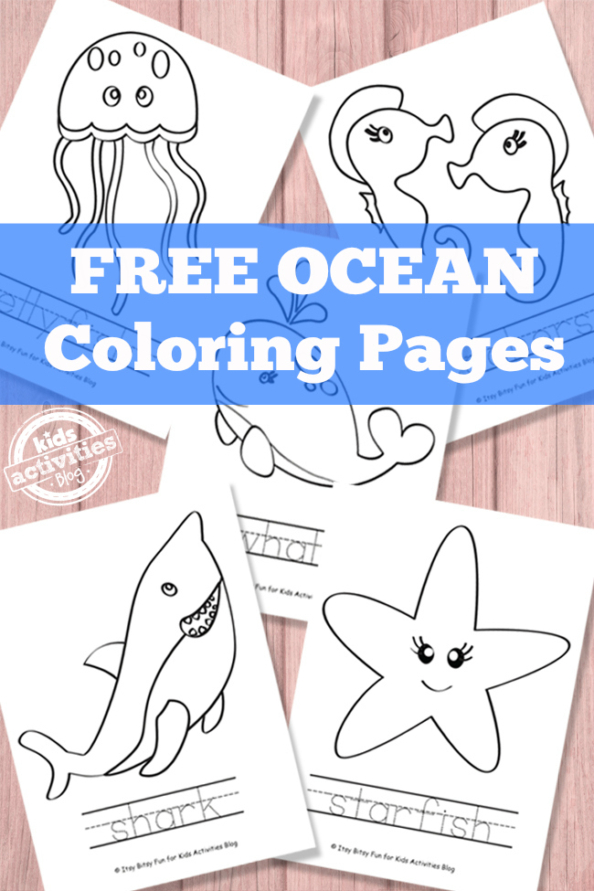 Ocean Coloring Pages