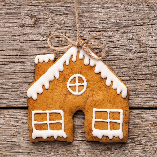 Gingerbread House Ornament Idea