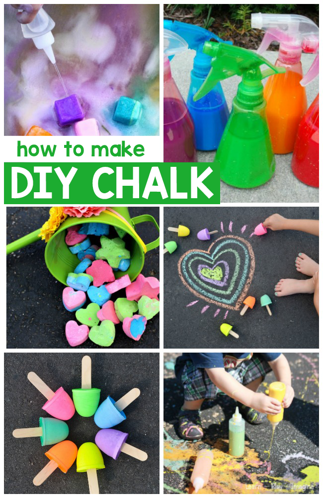 13 Ways To Make DIY Chalk