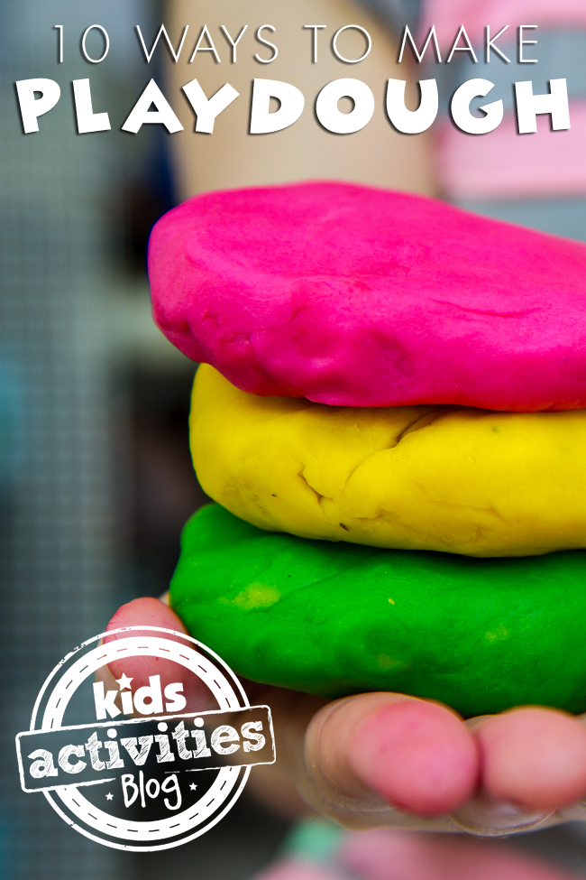 How To Make Playdough {10 Different Ways}