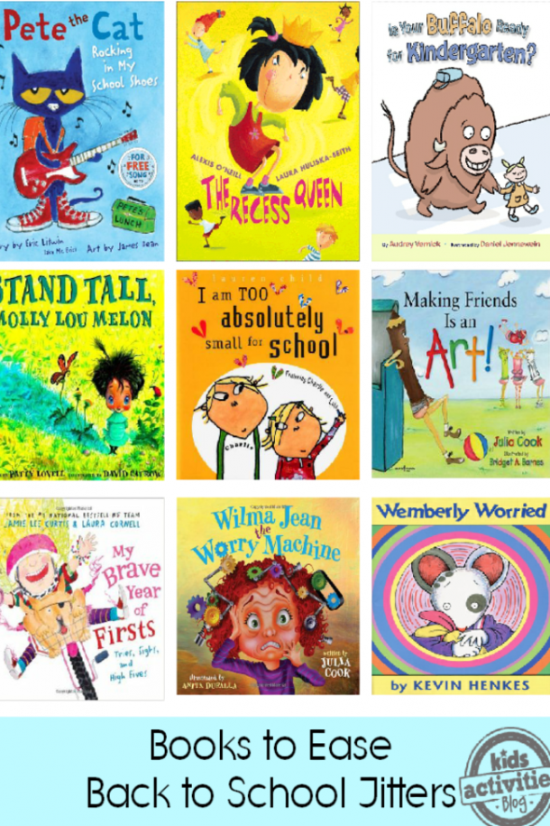 back to school books to ease jitters