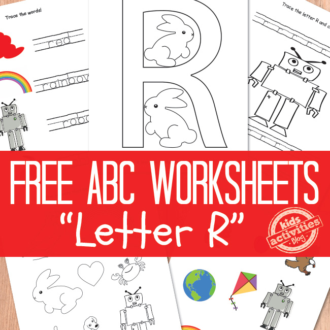 Letter R Worksheets Free Printable