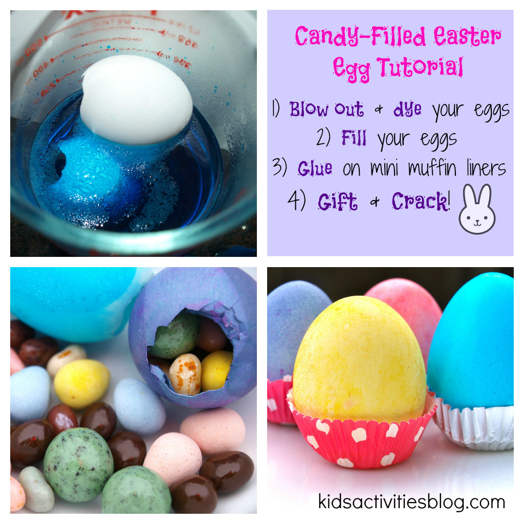 Filled egg Easter treats are easy to make, especially with this easy tutorial