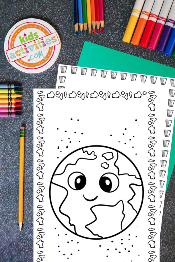 Free Earth Day Printable Coloring Pages for Kids
