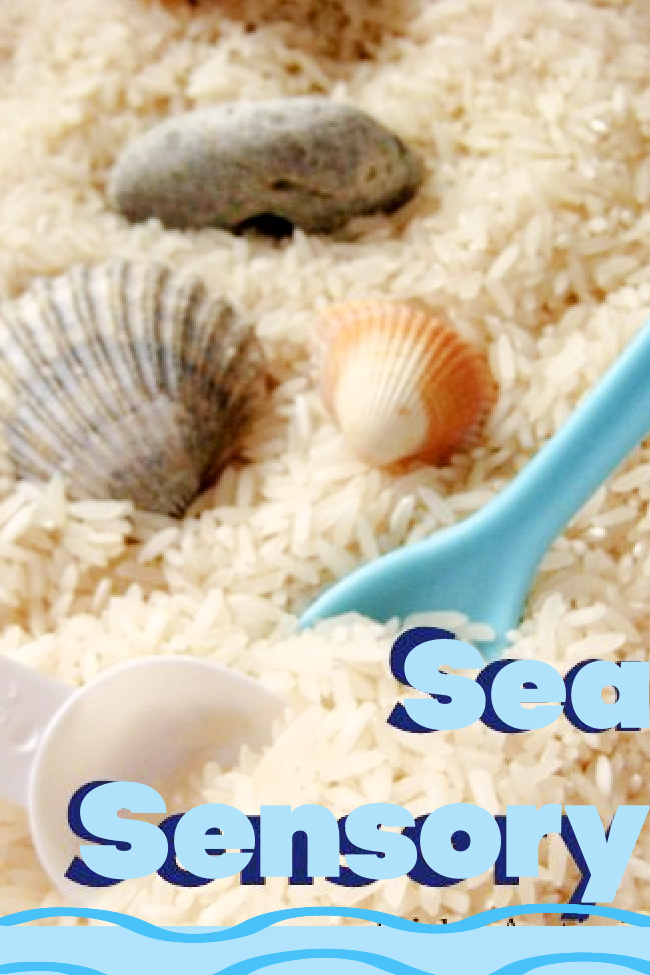 Seaside Ocean Homemade Sensory Bin for Kids - Kids Activities Blog