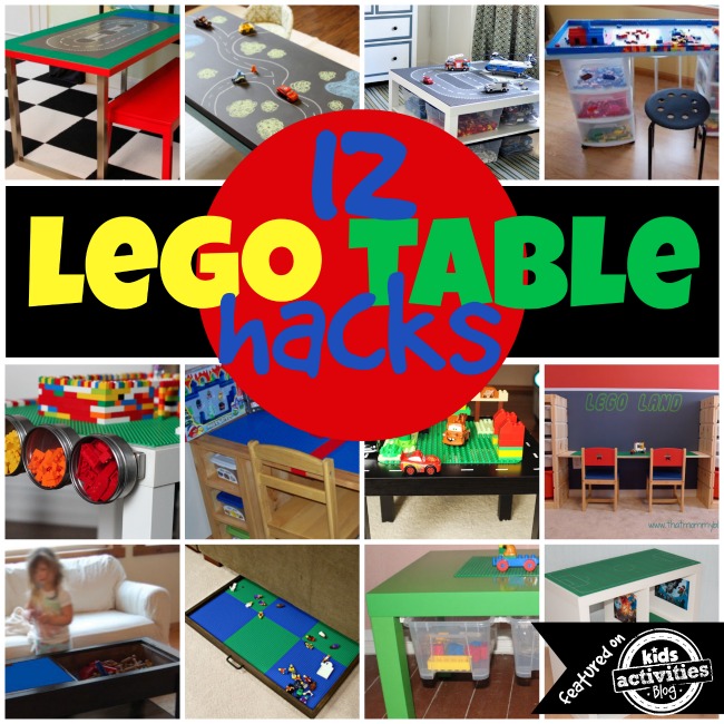 12 LEGO TABLE HACKS - Kids Activities Blog