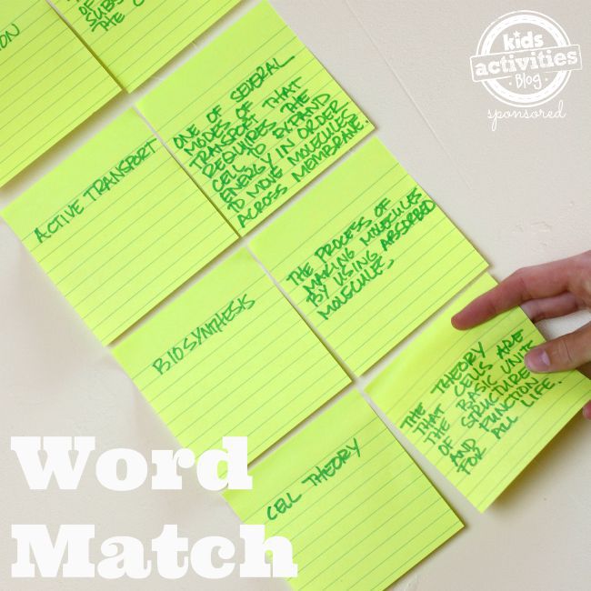 Word Match - Active Learning Techniques