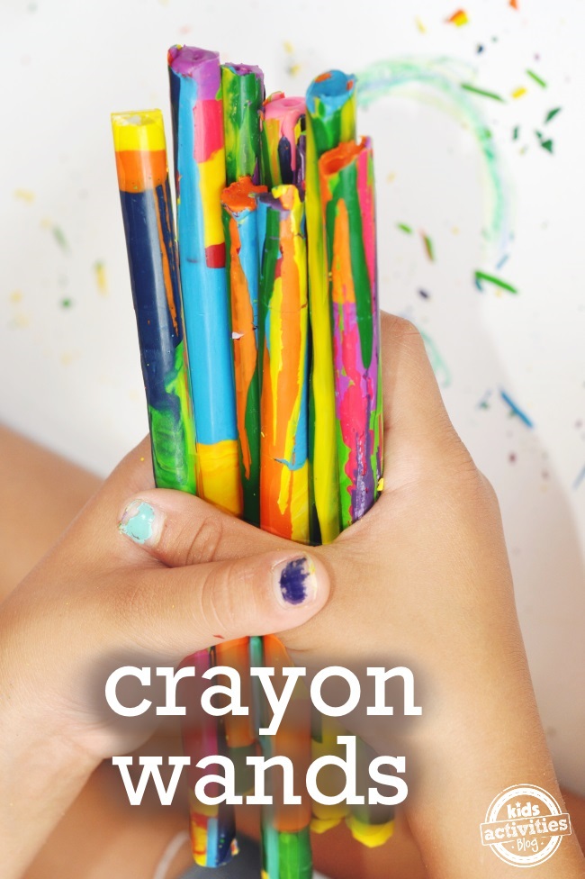 Fun Crayon Wands