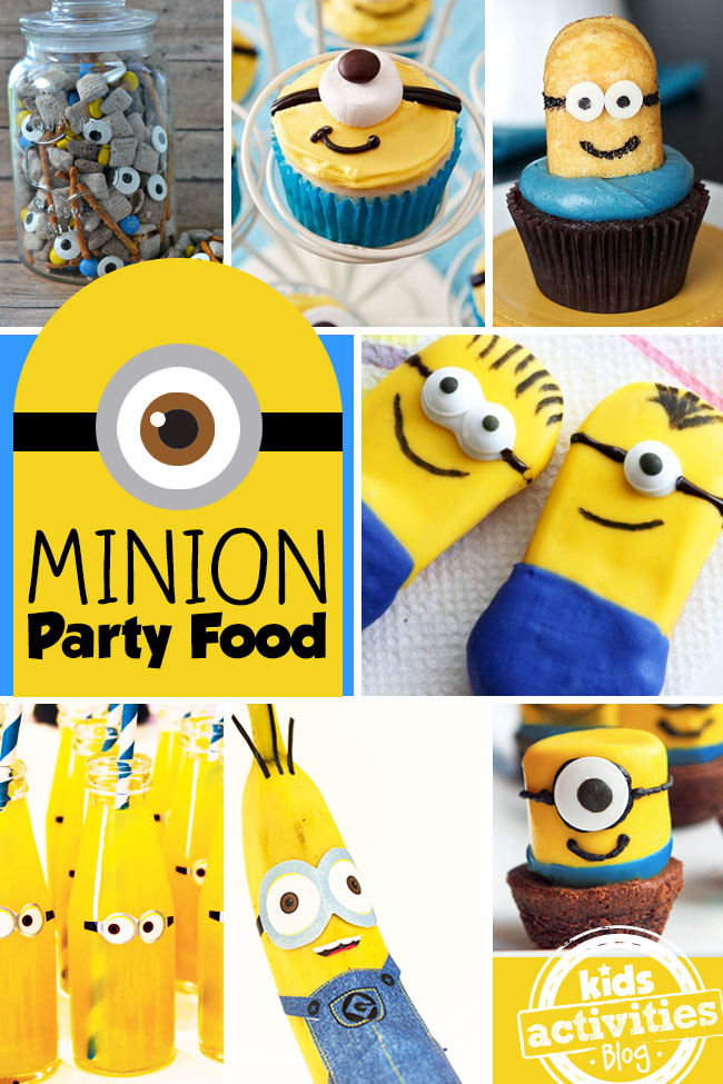 Minion Decorations and Party Food