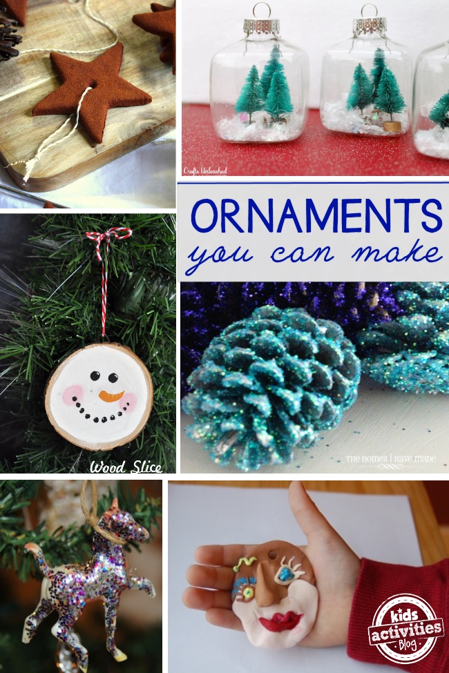 These homemade ornaments are amazing. The glittery pine cone ones are my favorite, though the snow globe ornament is beautiful. But the apple sauce and cinnamon ornaments are also beautiful.