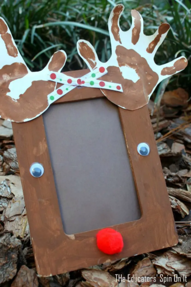 rudolph picture frame