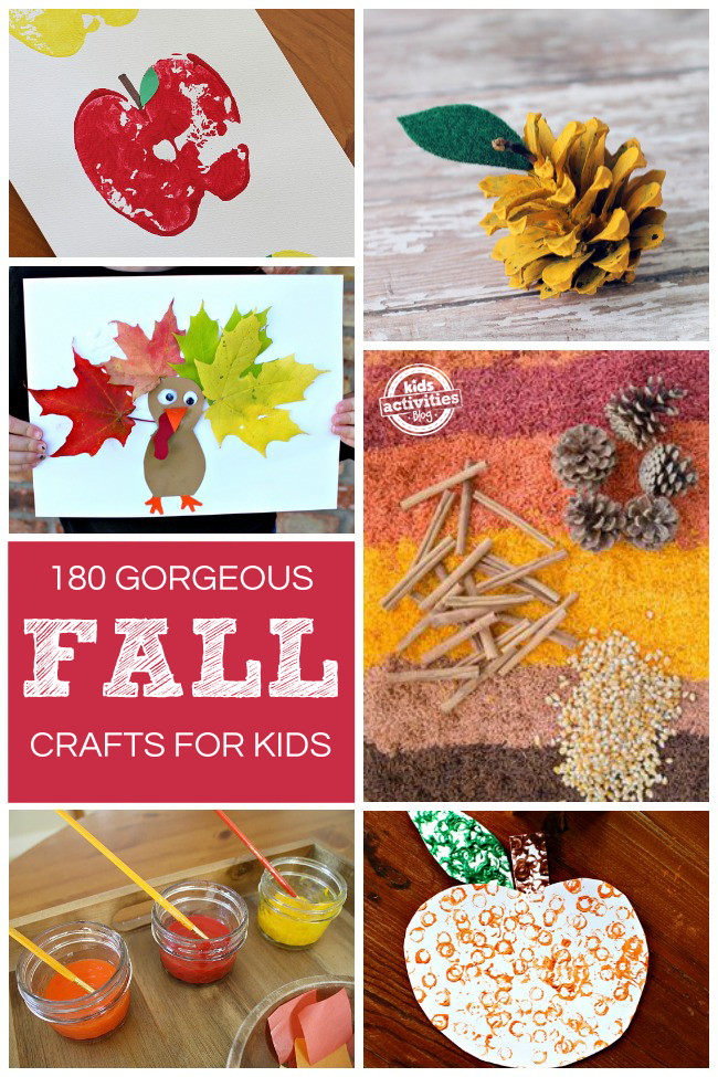 180 Gorgeous Fall Crafts