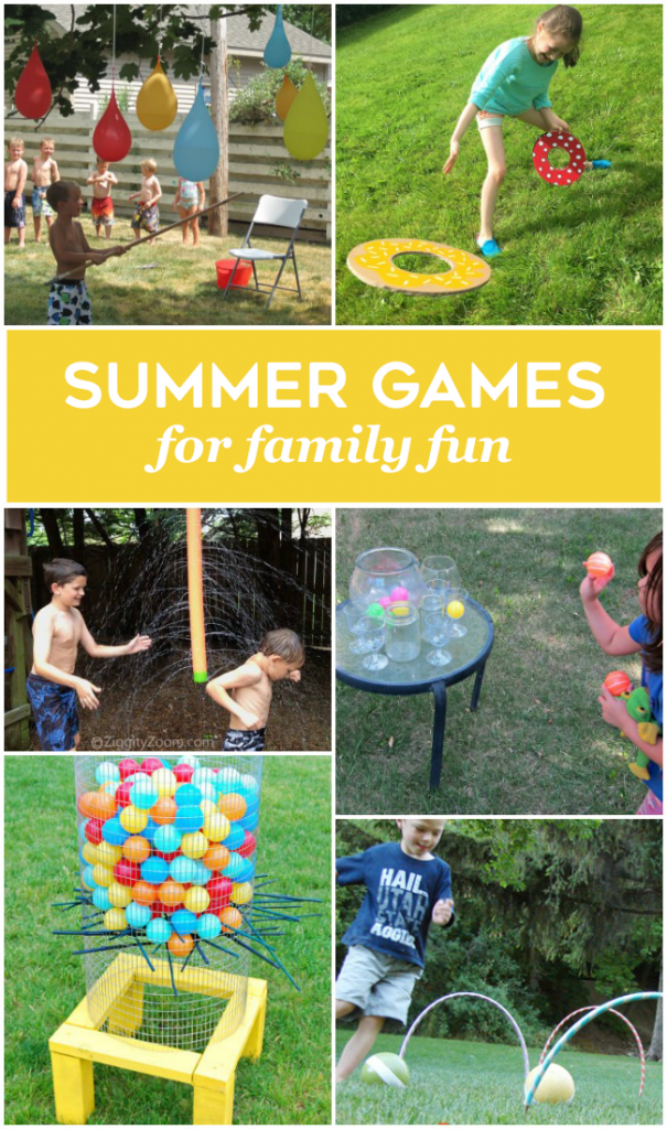 24 Summer Games for Family Fun