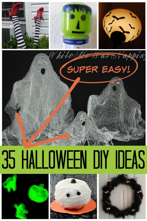 Halloween DIY Ideas that are Super Easy to Make at Home