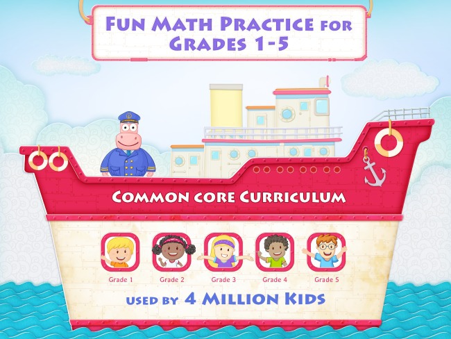 Splash Math Common Core Curriculum Math Grades 1 - 5