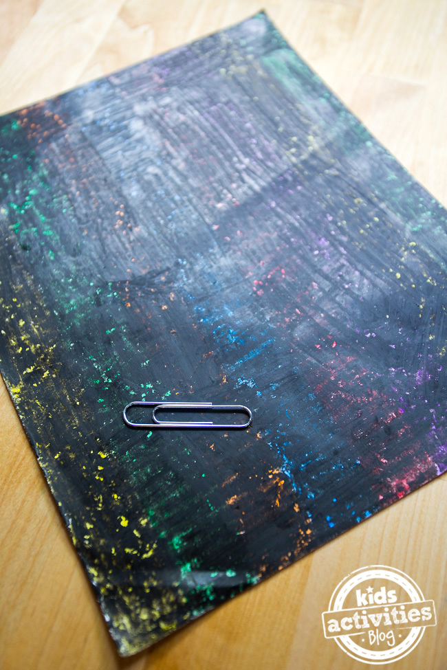 Rainbow Scratch Art