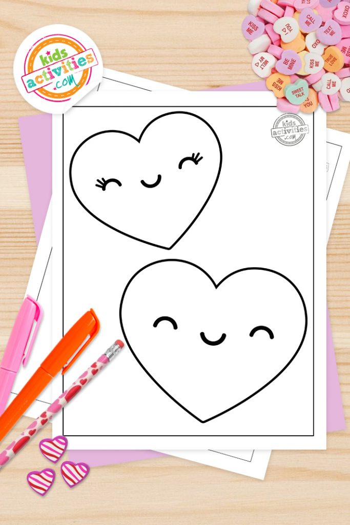 Valentines Coloring Pages For Toddlers 