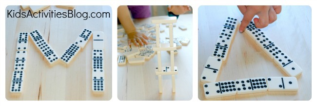 preschool-math-learing-with-dominoes-collage-3