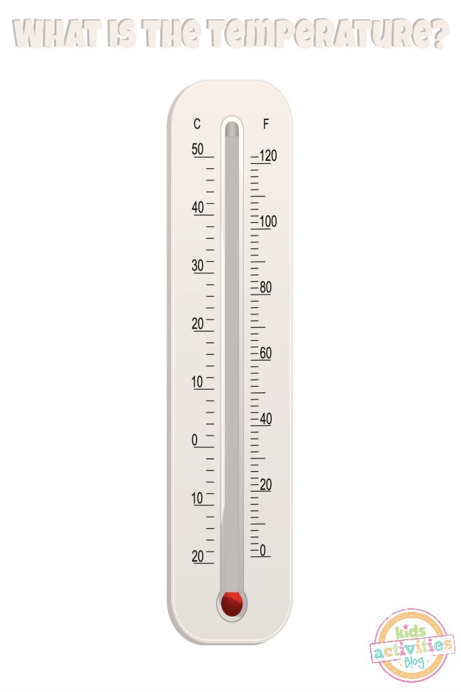How to Read a Thermometer pdf screenshot  - Printable for Kids from Kids Activities Blog