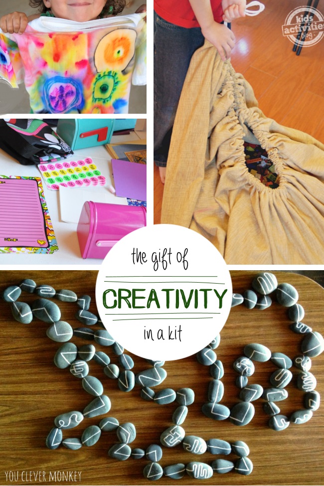 gifts that are perfect to create for a creative kid