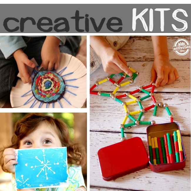 create a gift kit for your kids to craft and build with