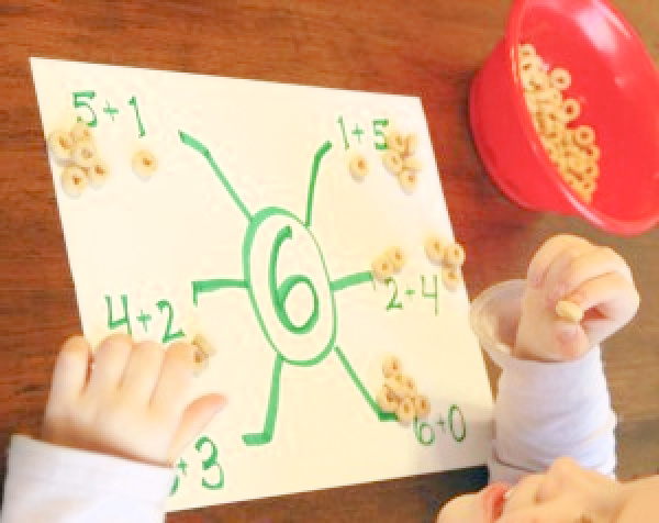 Spider Math activity for preschoolers - Kids Activities Blog