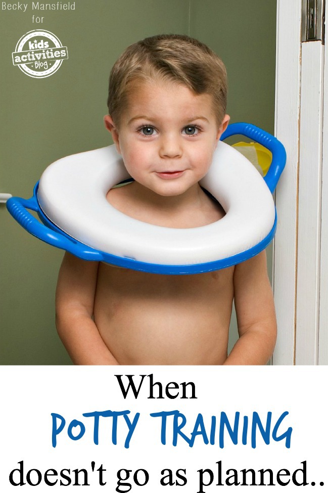 when potty training doesn\'t go as planned