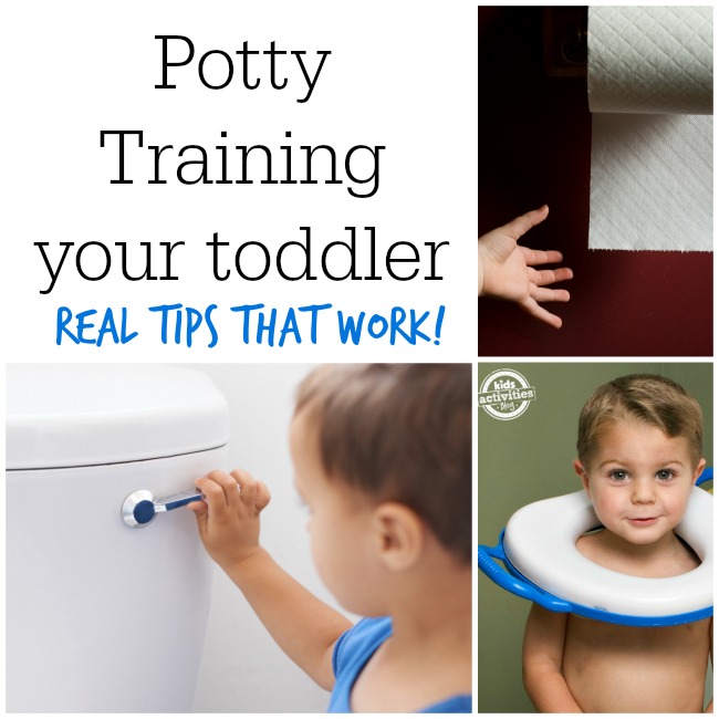 potty train a toddler - real tips that work