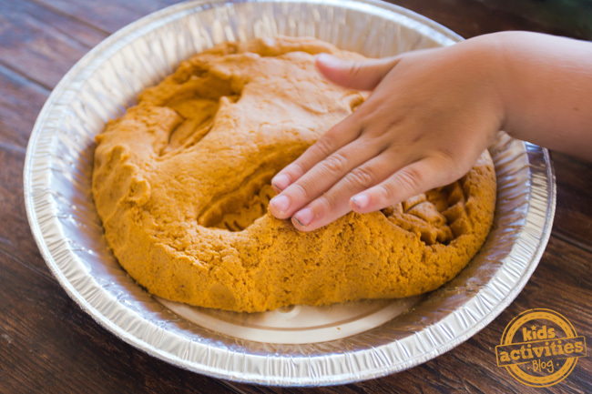 Pumpkin Pie Play Dough