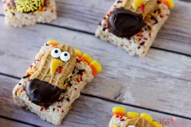 Turkey Thanksgiving treats for 3 year olds