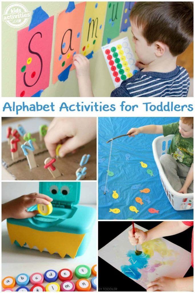 teach toddler the alphabet - alphabet activities for toddlers