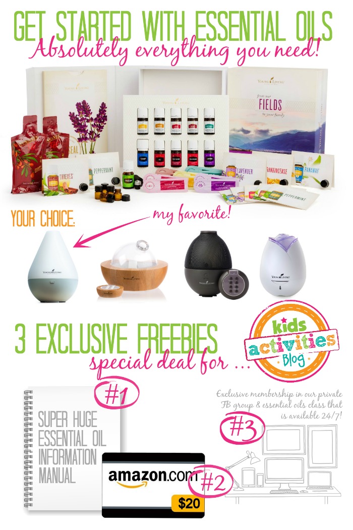 Young Living Essential Oils Deal from Kids Activities Blog